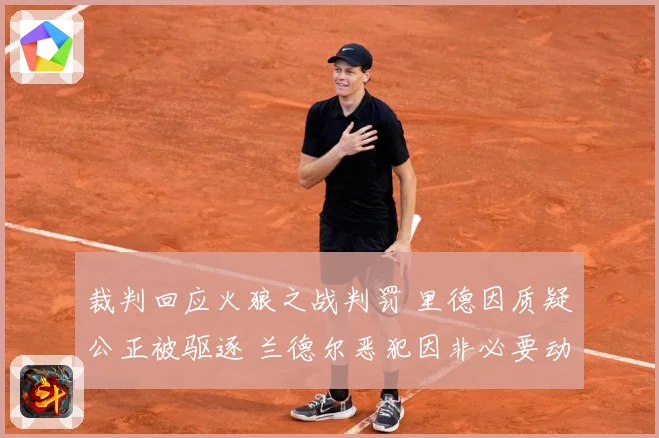 裁判回应火狼之战判罚 里德因质疑公正被驱逐 兰德尔恶犯因非必要动作判罚
